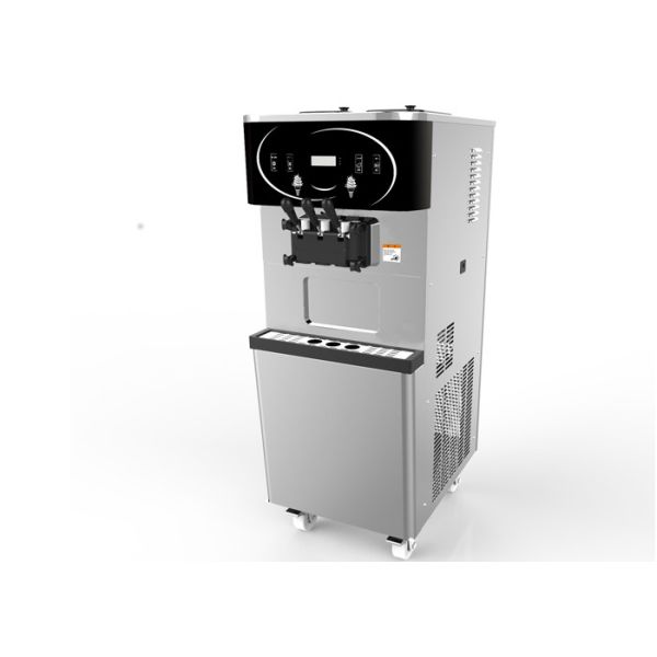 Commercial Soft Serve Ice Cream Machine Floor Standing With Pre - Cooling