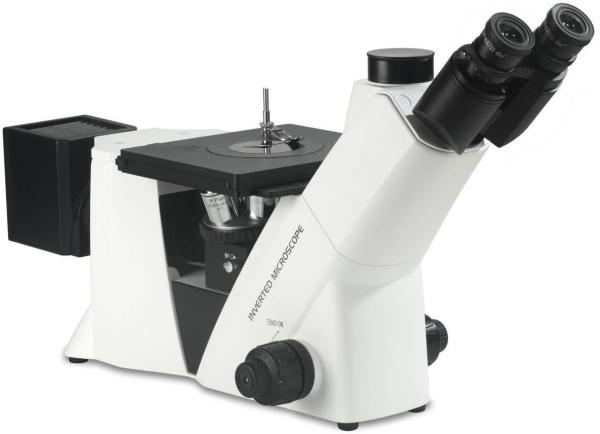 50X 1000X Inverted Metallurgical Microscope Dark Field Polarizing Observation