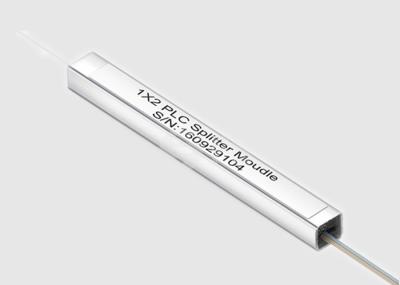 Tipo de aço divisor desencapado do tubo do PLC 1x4 de FTTH