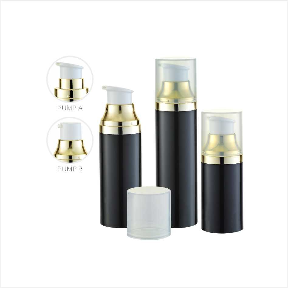 Материал корпуса PP 50ml 75ml 100ml экологически чистый ПЦР Бесвоздушный насос Косметическая бутылка для геля крема и лосьона Образец
