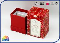 4c cópia Matte Lamination Paper Jewelry Boxes com Bowknot da fita