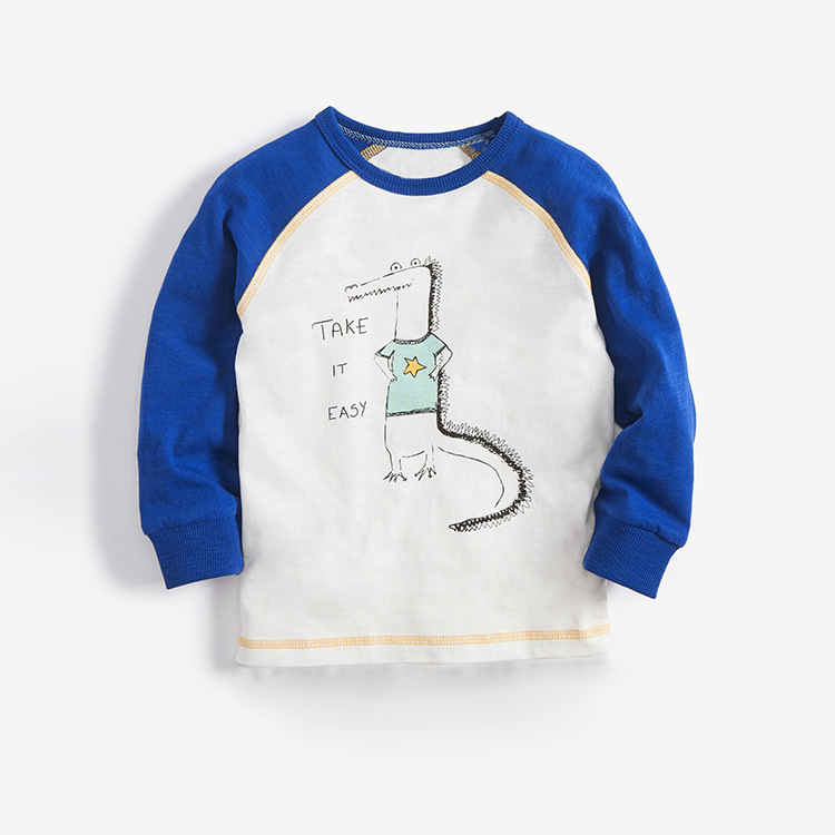 145CM 28KG Cool Long Sleeve Shirts For Summer Full Sleeve T Shirts Cartoon Animal