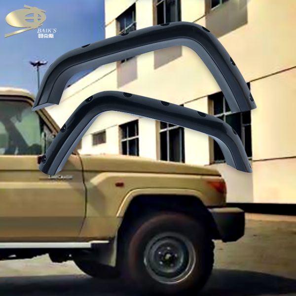 Waterproof Car Fender Flares , Universal Wheel Flares