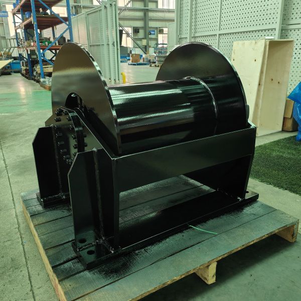 50KN Hydraulic Winch With GM Motor For Crane and Marine Mooring Anchor Winch 11000LBS