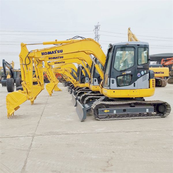 2018 Good Health 8 Ton Used PC78US-6 Excavator Made in Japan with Cummins Engine