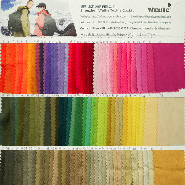 Двойной, который встали на сторону материал Composited ткани вкладыша рюкзака Mutispandex