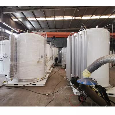 cuve de stockage cryogénique d'oxygène liquide de réservoirs en vrac micro de 3M3 5M3 5000L