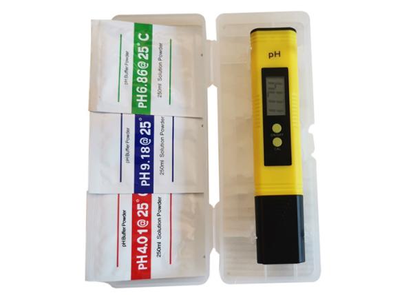 PH Test Meter Auto Calibration 0.01 Resolution High Sensitivity Electrod