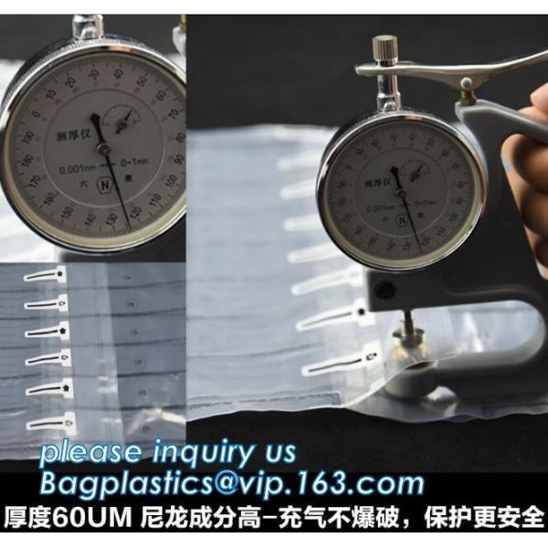 Air pillow dunnage bag for container, container pillow gap air dunnage inflatable bag for transportation, bagplastics