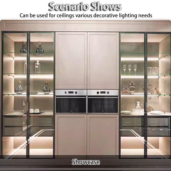 12V 24V Soft Light Strip 120 Beads Led Strip Self-Adhesive Linear Light for Cabinet