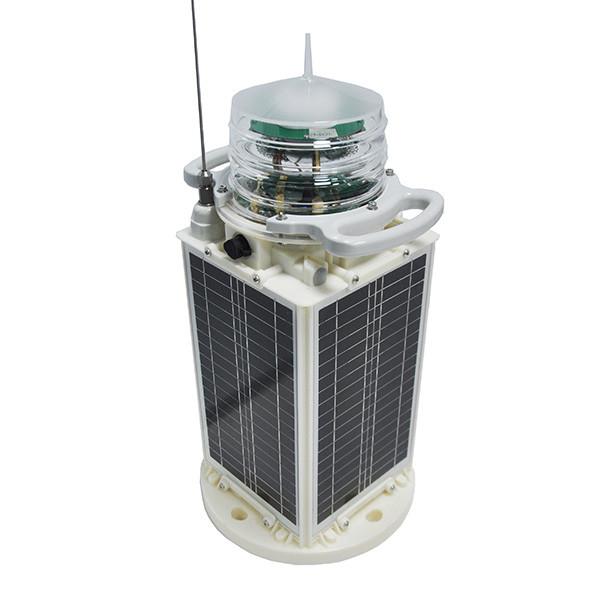 Lanterna marinha solar autocontida 512Wh com AIS e GPRS