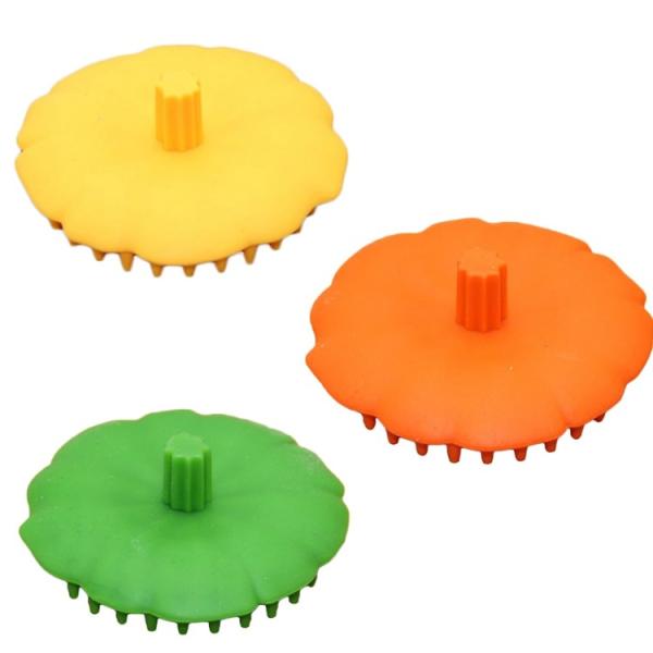 Knead Head Cleaning Silicone Bristle Face Brush 90*36mm Keep Hair Health