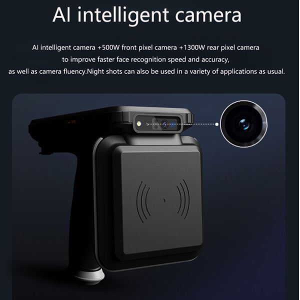 5,5 дюйма 9000mAh промышленное Handheld PDA электронный с читателем RFID