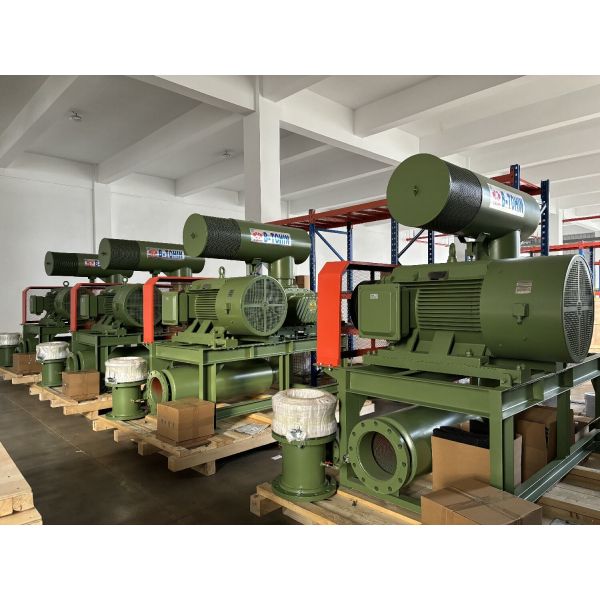 Water CoolingThree Lobe Roots Blower 1000rpm 75kw for  Water treatment,Wastewater treatment