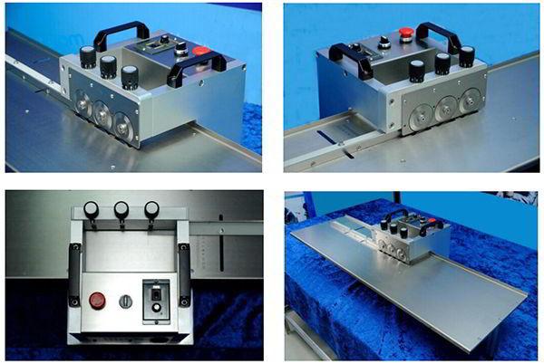 Six Blades LED Tube PCB Separator machine With 1.2m Platform Table
