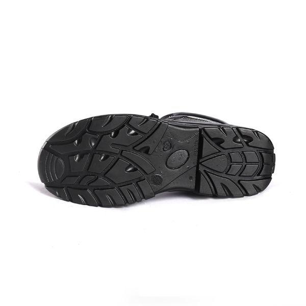 Удобные мужские обувь для строительства черная средняя верхняя часть Baotou сталь пальцы стальной подошвы