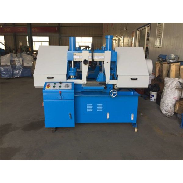 GW4235 Band Saw Precision Grinding Machine , Portable Band Saw Machine