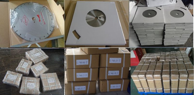 Laser Welded Diamond Wall Saw Blades 650mm High Performance For Wall Cutting