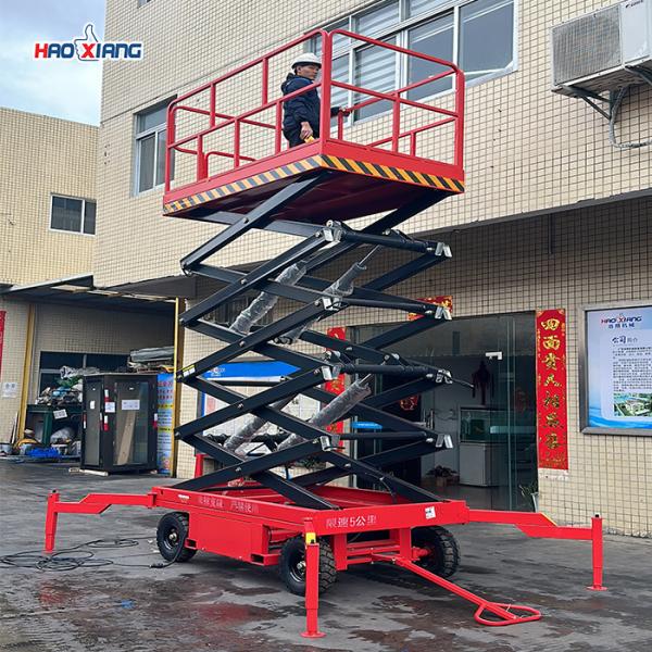 1000 Lbs Load Capacity Electric Scissor Lift Table for Industrial Use