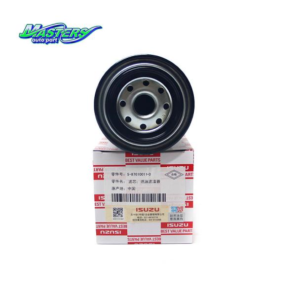 NKR55 4JB1T Isuzu Peças de substituição Filtro de óleo de limpeza de óleo de motor 5876100110