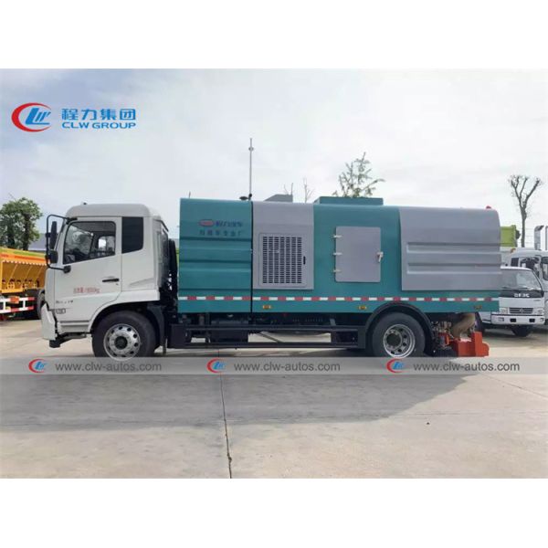 RHD Dongfeng Kingrun Street Sweeper Vacuum Truck