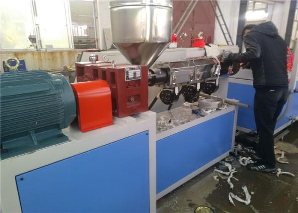 CE ISO9001 PP PE Plastic Profile Extrusion Line Wood Plastic Board Sheet