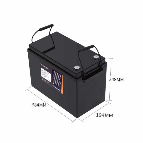 12V Solar RV Caravan Marine Lifepo4 Lead Acid Replacement Batteries Rechargeable