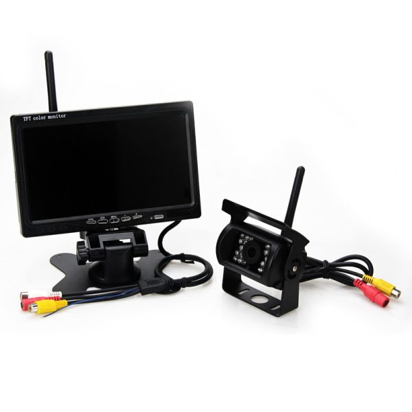 7 Inch Backup Camera Kit Wireless Security Camera Automatic Operation