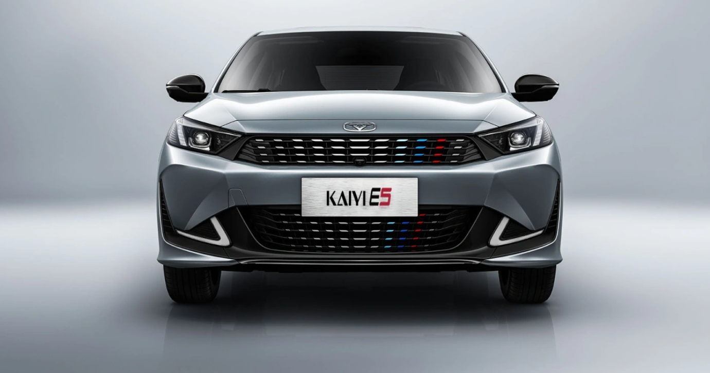 KAIYI E5 Compact Sedan with 1.5T Turbocharged Engine, EURO VI Emission Standards, and Independent Multi-Link Suspension