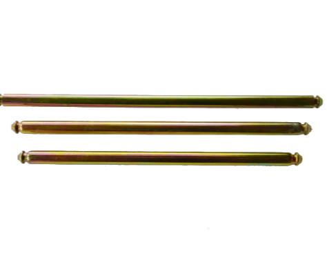 Plastic / Steel Plate Trash Can Replacement Hollow Axle Of Dustbin Wheel