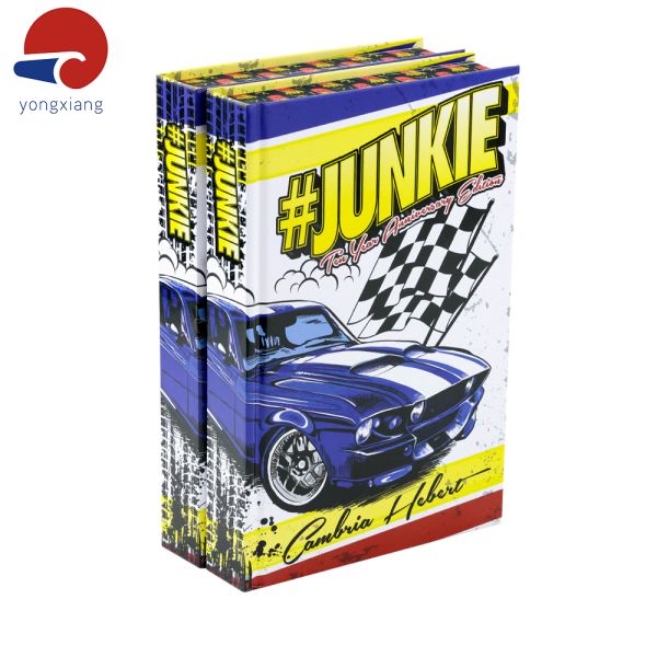 Matte Book Edge Printing CMYK Color Custom Board Book Printing