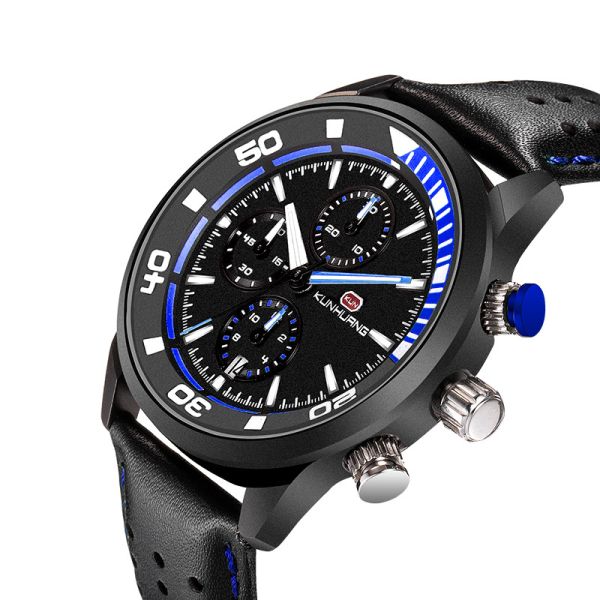 20mm Strap Width Scratch Resistant Quartz Wrist Watch