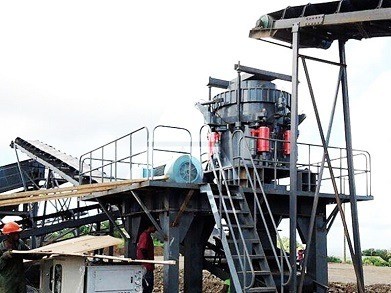 HP-160/HP-220/HP-315/HP-400 Hydraulic Cone Crusher Machine with and High Capacity