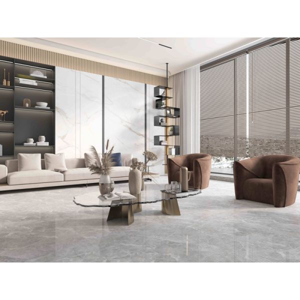 800x800mm Modern Anti Slip Porcelain Tiles with Stone Imitation Glazed Texture
