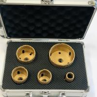 O vácuo seco da porcelana de M14 68mm soldou Diamond Core Drill Bits