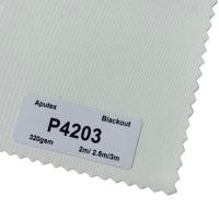 tissus 100% opaques faits sur commande d'abat-jour de rouleau du polyester 320g pour le décor à la maison