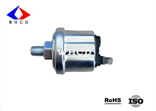 NPT1/8 White Zinc Plated Automotive Oil Pressure Sensor , 20 Psi Oil Pressure Switch