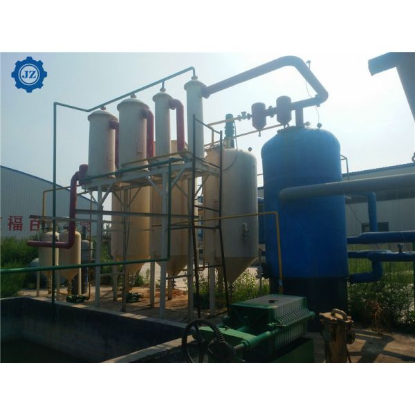 30Ton 50Ton Fully Automatic Waste Oil Distillation To Diesel Oil Plant With Solvent Refining Unit