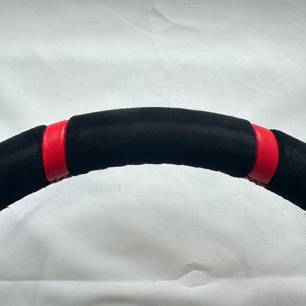 Motorsport Billet Racing Steering Wheels Suede Wrapped 90MM Dish 14 Inch