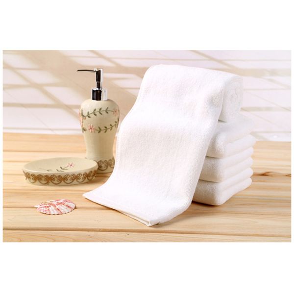 100% Cotton Fabric Solid Color Custom Logo Bath Towel Set for Luxury Hotel Bathroom