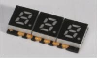 Affichage à trois chiffres de LED SMD segment sept de pouce de 0,2 pour d'intérieur