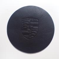 Les corrections en cuir véritables de estampillage chaudes ont gravé Logo Washable en refief fait sur commande