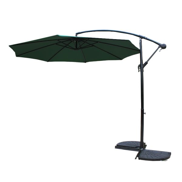 Outdoor  Steel Umbrella with Light