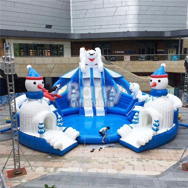 Взрослое на открытом воздухе раздувное аквапарк, оборудование спортивной площадки аквапарк детей