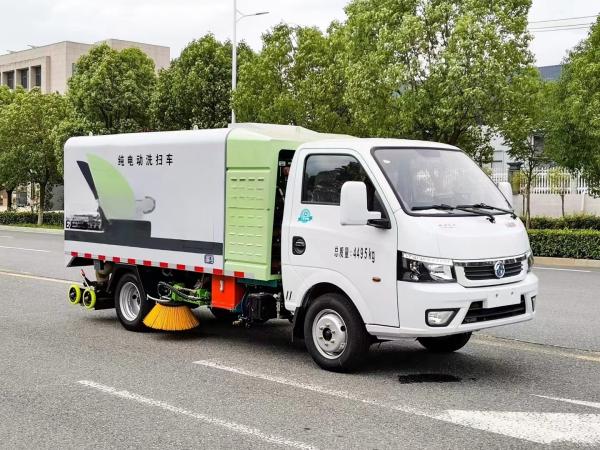 Custom's Requirement 4*2 Dongfeng Sweeper Road Cleaning Truck Pure Electric for Municipal Street Cleaning Solutions