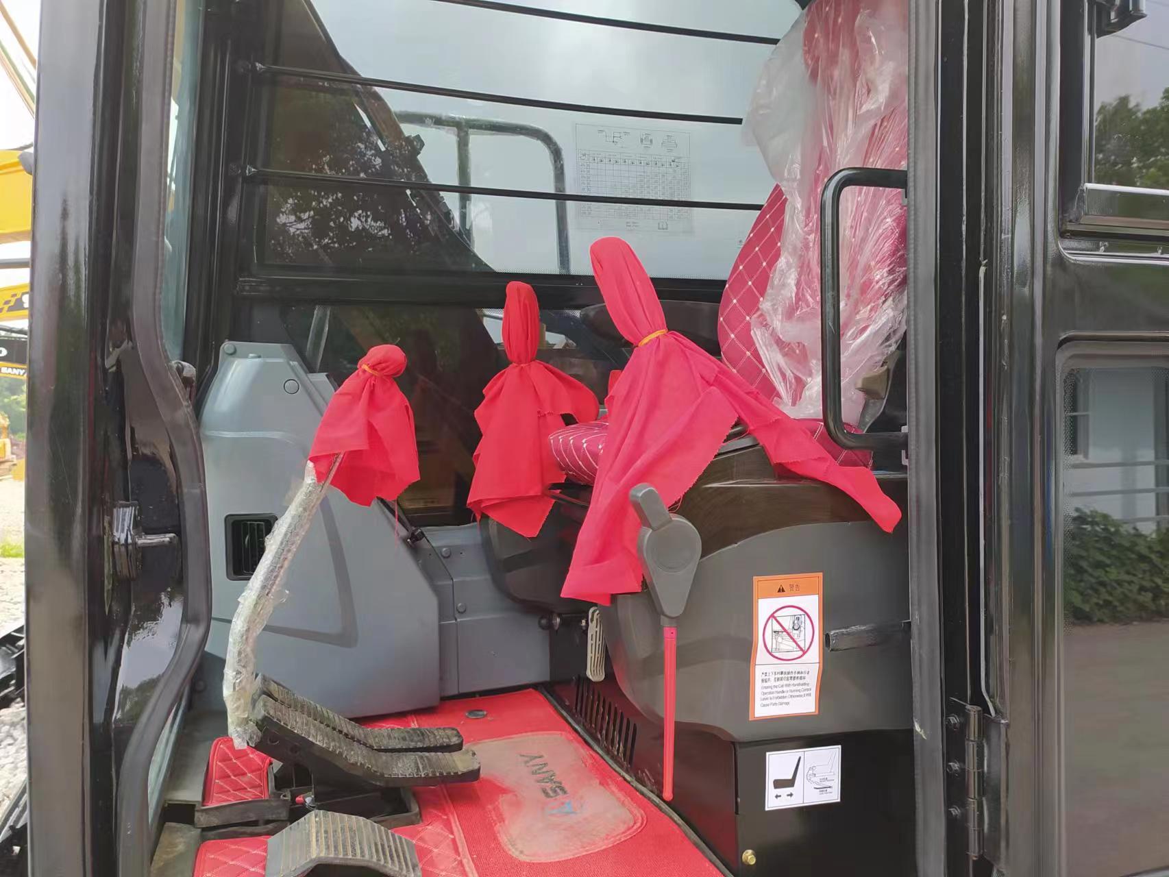 7280 кг 4,4 км/ч Подержанный экскаватор экскаватор Sany Sy75c Pro Высота копания 7060 мм