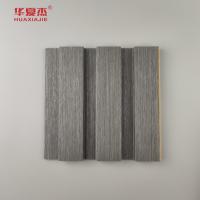 Novo Produto Wpc Painel de parede laminado de grãos de madeira Wpc painéis instalar facilmente decoração de parede interior