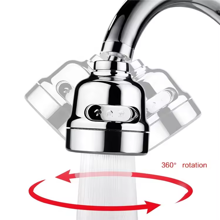 Lizhen Plastic Water Kitchen Faucet Filter Faucet Extender 360 Rotate Shower Head Lengthen Tap