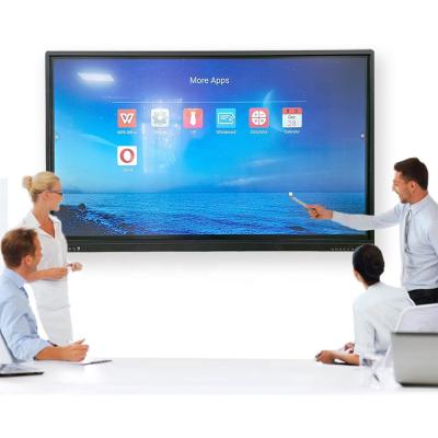 Toque infravermelho Lcd Whiteboard interativo fixado na parede I3 I5 I7 da liga de alumínio