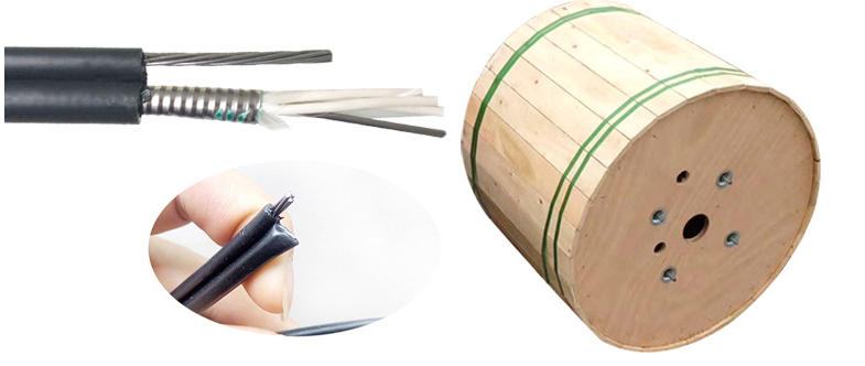 Black Color Outdoor Fiber Optic Cable Loose Tube Stranding Figure 2 - 288 Core